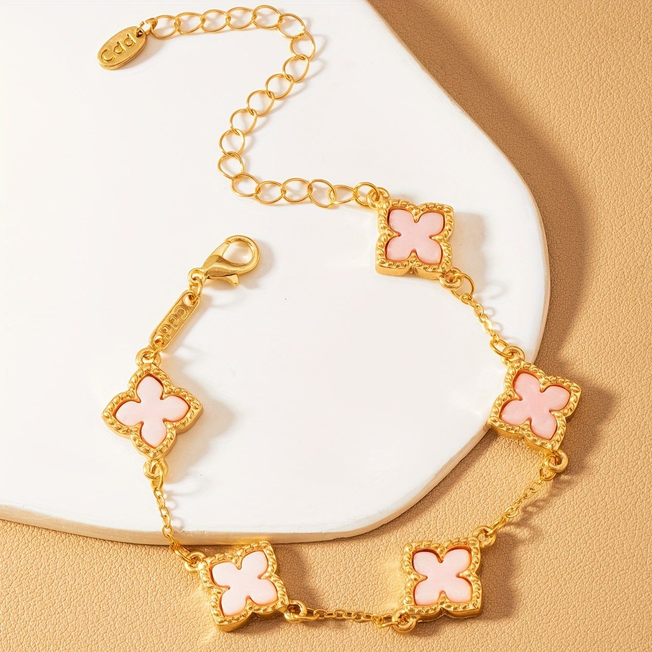 Amara™ | Elegant Floral Charm Bracelet