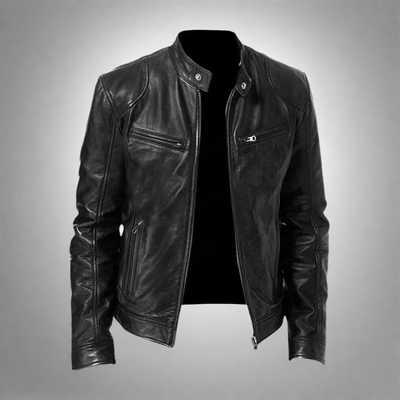 FAUSTO | ELEGANT LEATHER JACKET