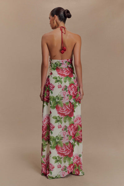 Rosalia Cowl Neck Maxi Dress - Sonia Rose Print