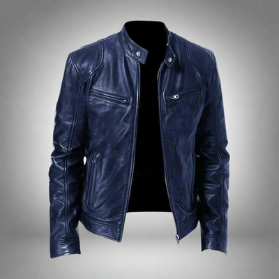 FAUSTO | ELEGANT LEATHER JACKET