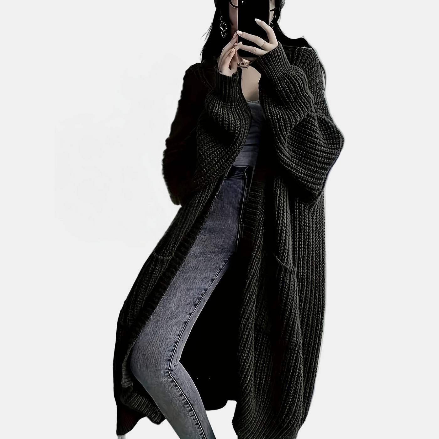 Celine | Cozy Longline Cardigan