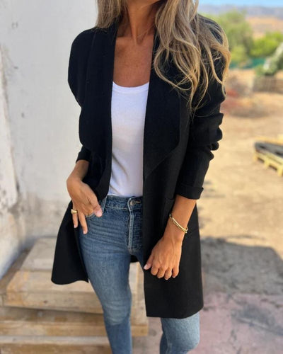 Florence | Casual Lapel Knit Cardigan