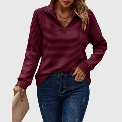 Molly | Elegant Half-Zip Sweater