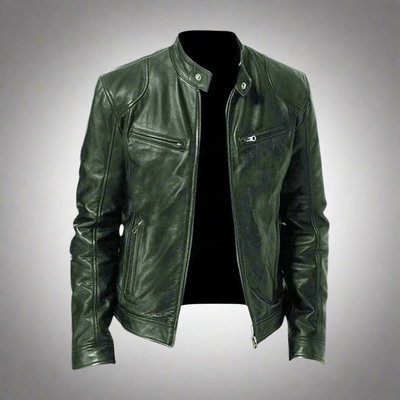 FAUSTO | ELEGANT LEATHER JACKET