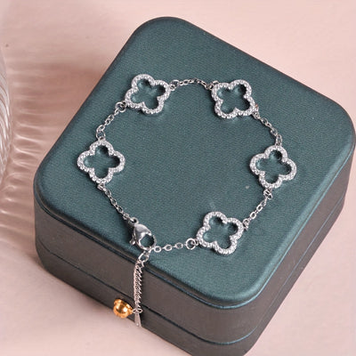 Amara™ | Elegant Floral Charm Bracelet