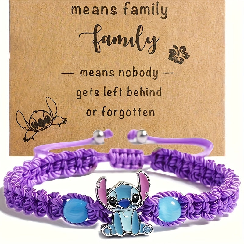 Stella™ | Hand-Woven Stitch Charm Bracelet
