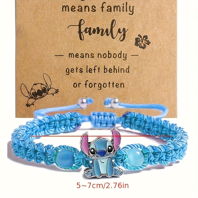 Stella™ | Hand-Woven Stitch Charm Bracelet