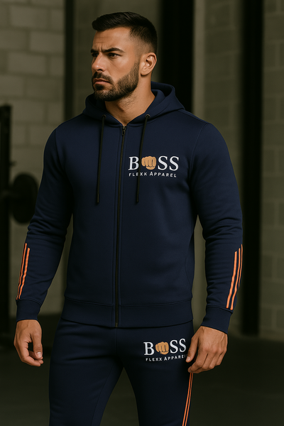 John | Luxury Full-Zip Tracksuit For Men