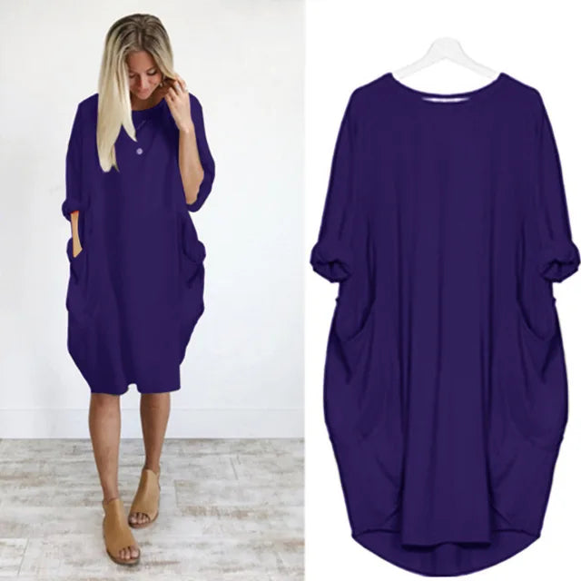 Comfortable loose-fitting dress