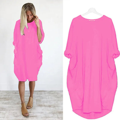 Comfortable loose-fitting dress