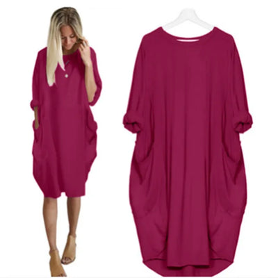Comfortable loose-fitting dress