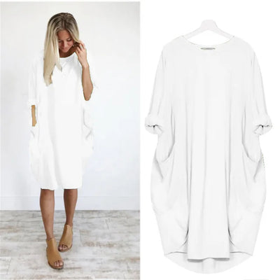 Comfortable loose-fitting dress
