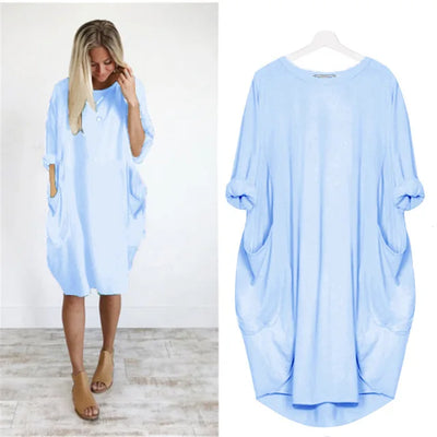 Comfortable loose-fitting dress