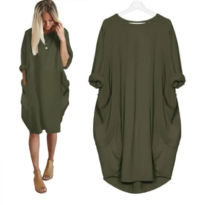 Comfortable loose-fitting dress