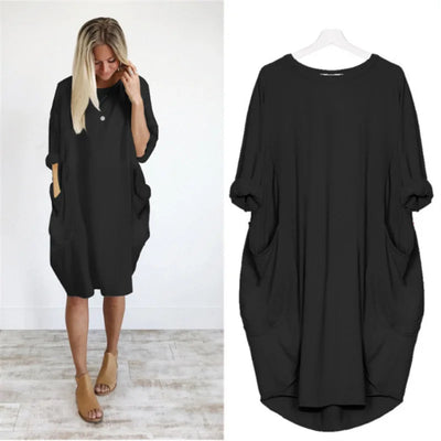 Comfortable loose-fitting dress