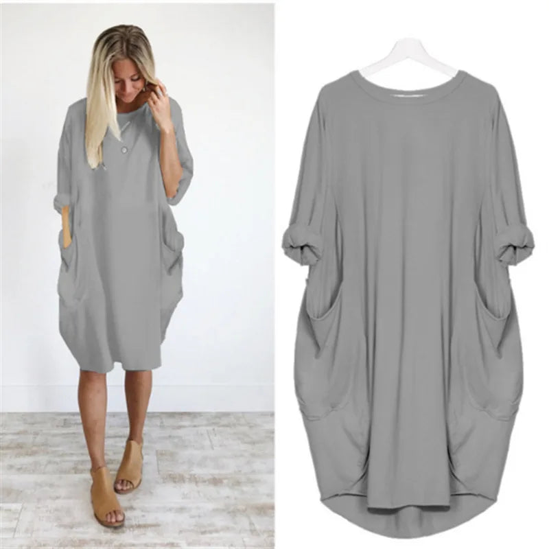 Comfortable loose-fitting dress