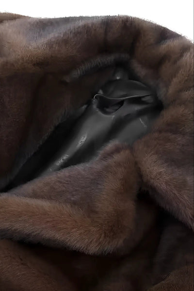 WOMEN’S FUR COAT | LONG OVERSIZED WINTER LOOK