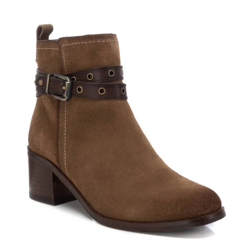 Carmela I Suede Ankle Boot Taupe
