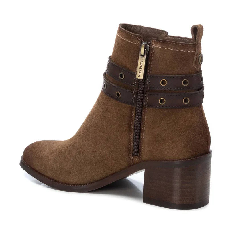 Carmela I Suede Ankle Boot Taupe