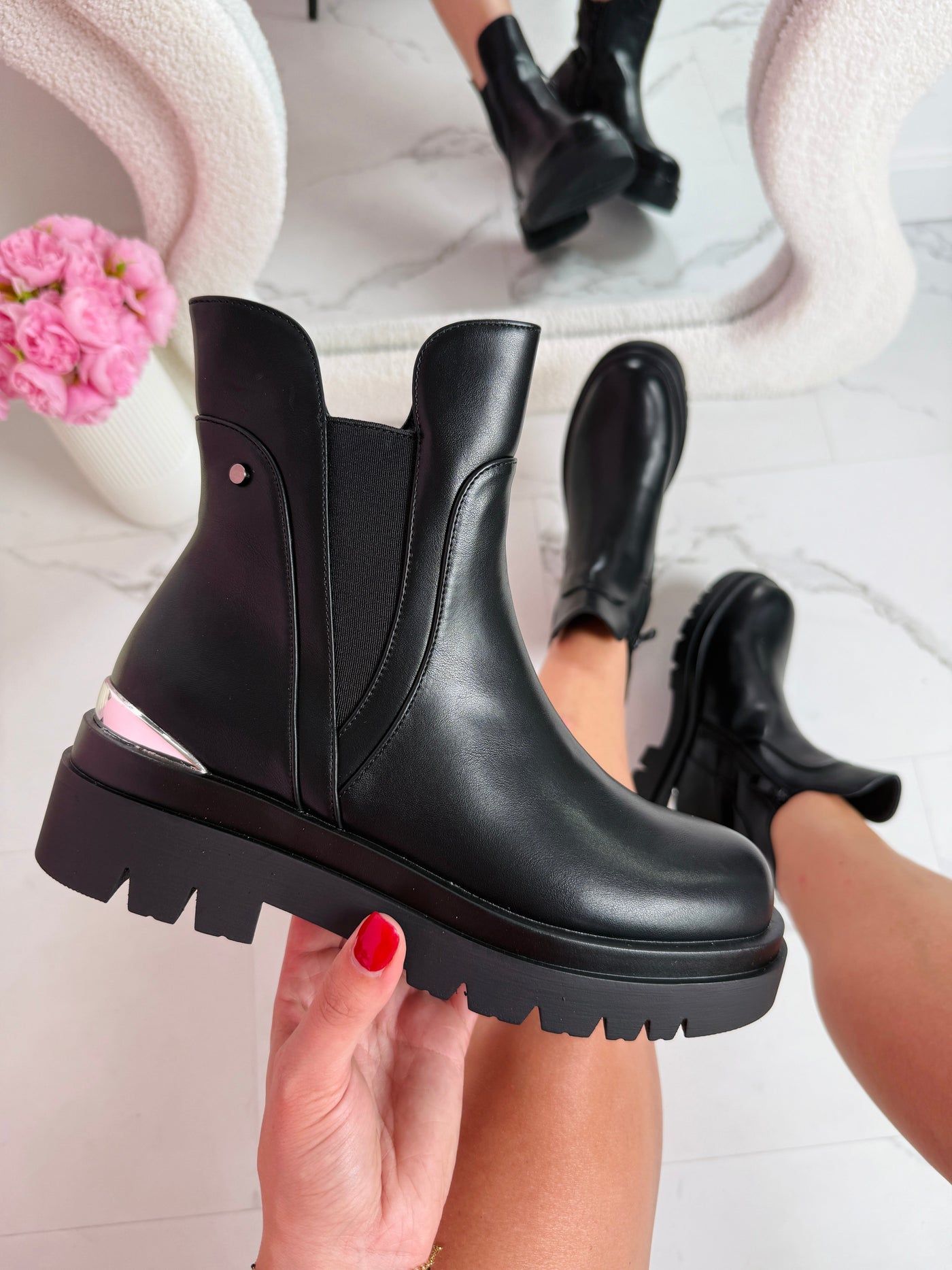 Roxanne Black Boots