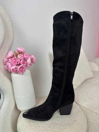 Roxy Suedette High Boots