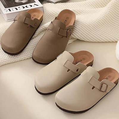 Crestar™ | Classic Cork Suede Clogs