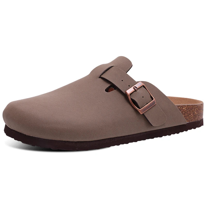 Crestar™ | Classic Cork Suede Clogs