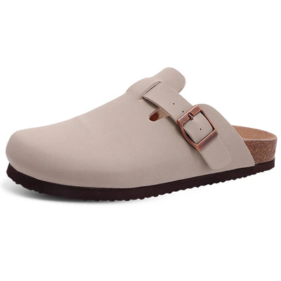 Crestar™ | Classic Cork Suede Clogs