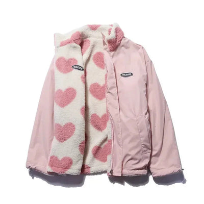 Evelyn™ | Reversible Hearts Jacket