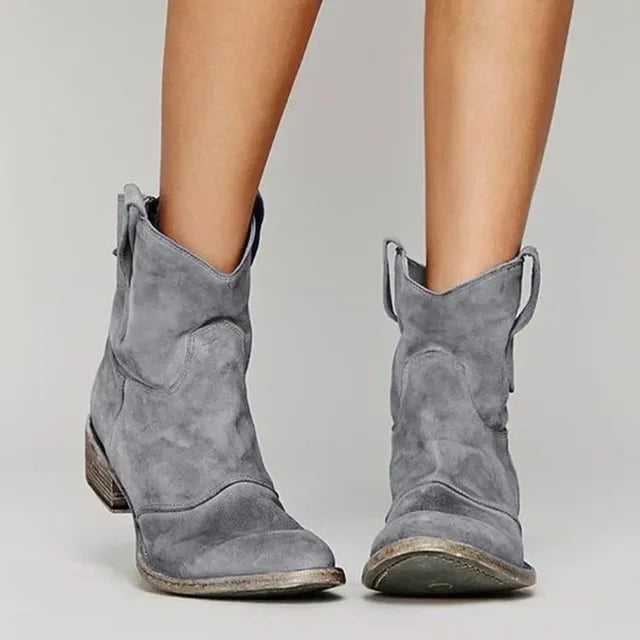 Caroline™ | VINTAGE ANKLE BOOTS WITH A UNIQUE LOOK
