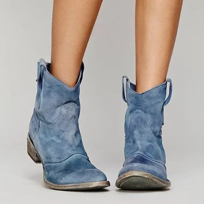 Caroline™ | VINTAGE ANKLE BOOTS WITH A UNIQUE LOOK