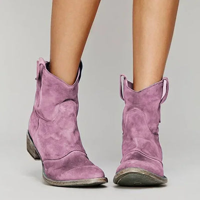 Caroline™ | VINTAGE ANKLE BOOTS WITH A UNIQUE LOOK