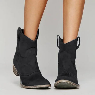 Caroline™ | VINTAGE ANKLE BOOTS WITH A UNIQUE LOOK