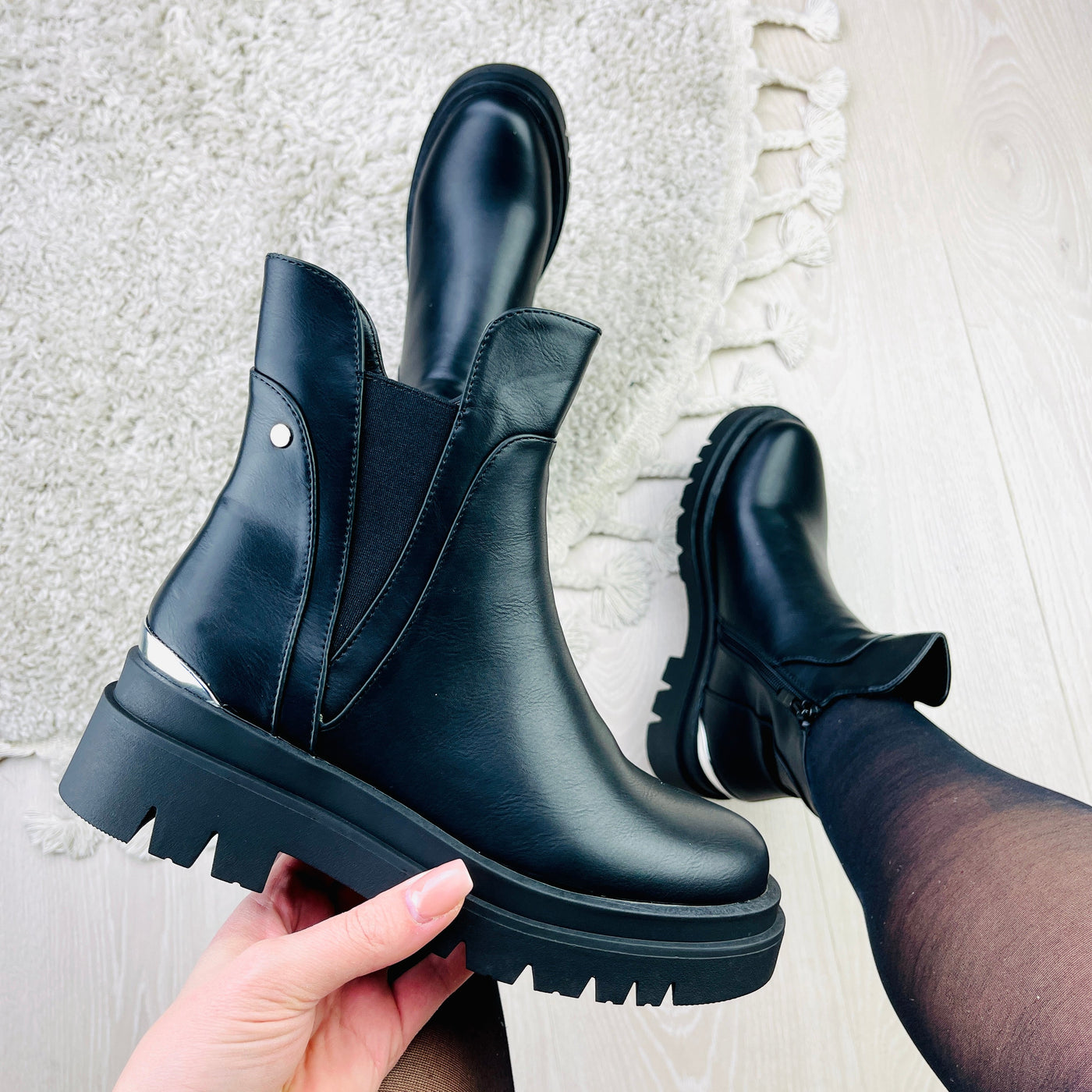 Roxanne Black Boots