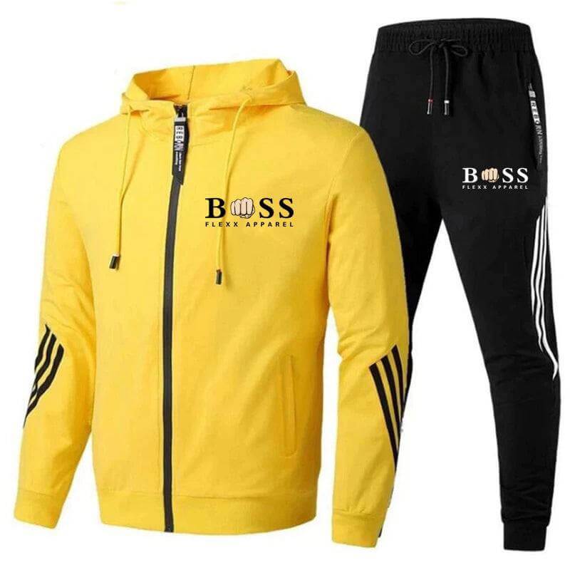 John | Luxury Full-Zip Tracksuit For Men