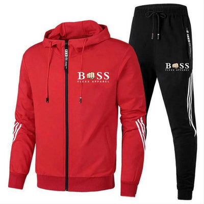 John | Luxury Full-Zip Tracksuit For Men