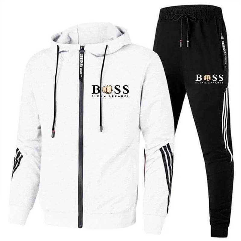 John | Luxury Full-Zip Tracksuit For Men