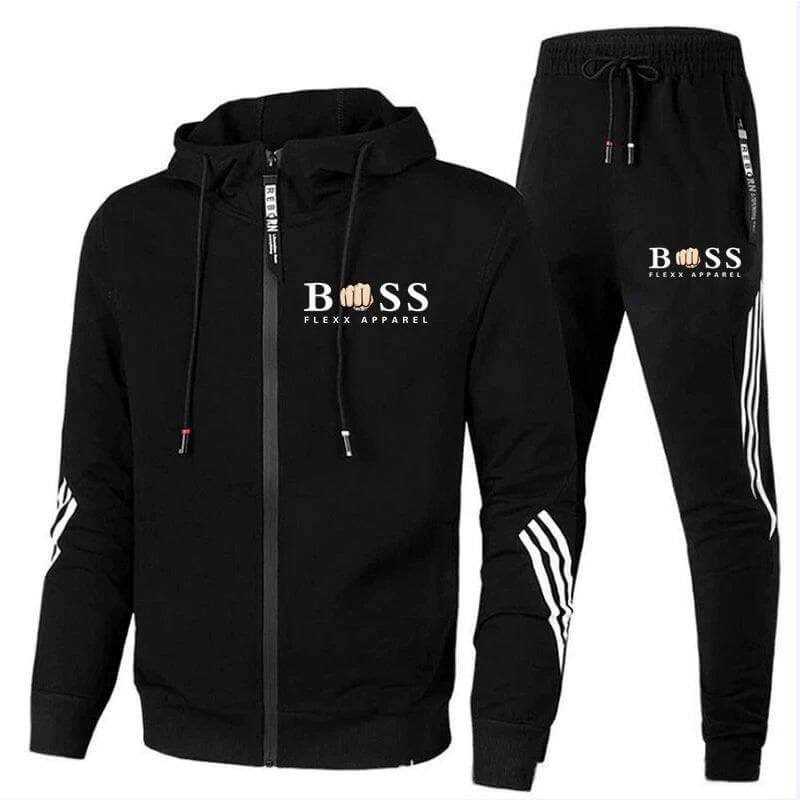 John | Luxury Full-Zip Tracksuit For Men