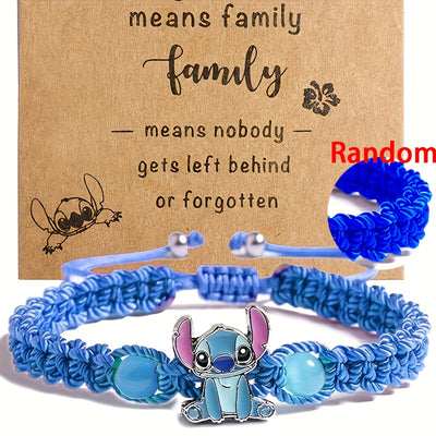 Stella™ | Hand-Woven Stitch Charm Bracelet