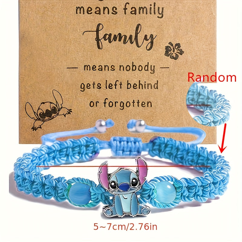 Stella™ | Hand-Woven Stitch Charm Bracelet