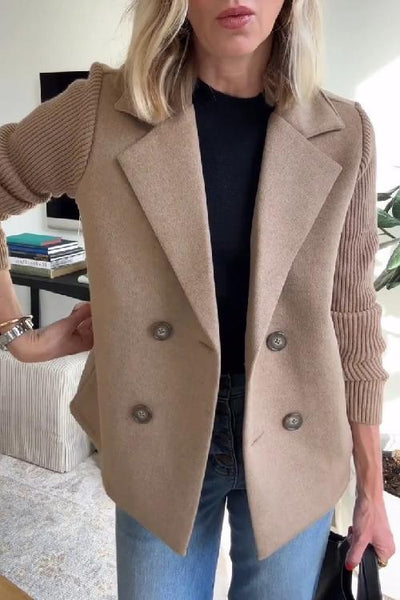 Ivy | Relaxed Fit Patchwork Coat
