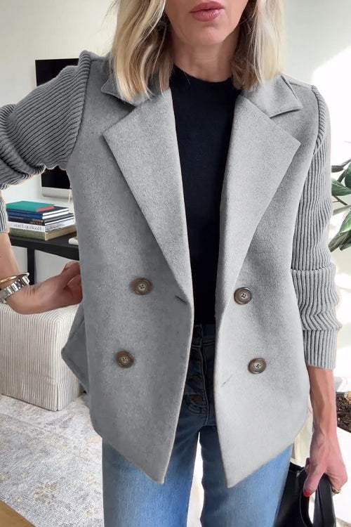 Ivy | Relaxed Fit Patchwork Coat
