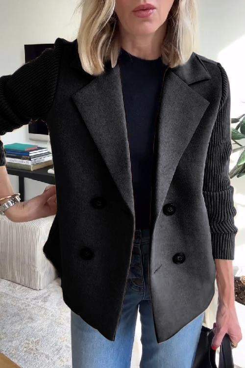 Ivy | Relaxed Fit Patchwork Coat