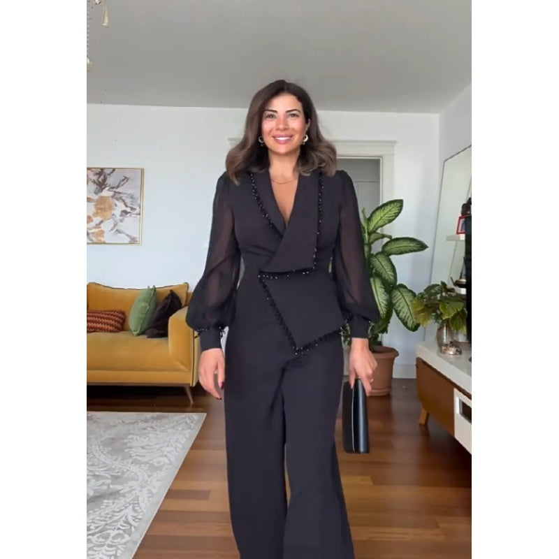 Freya | Stylish Beaded Two-Piece Set