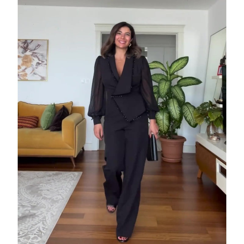Freya | Stylish Beaded Two-Piece Set