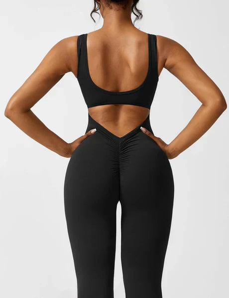 Dewi | Short V-Back Jumpsuit