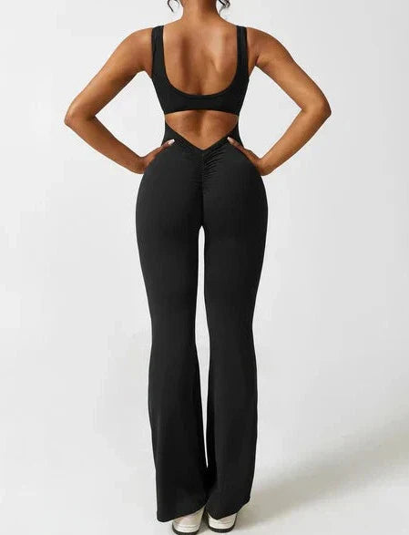 Dewi | Short V-Back Jumpsuit