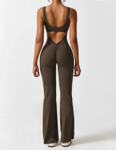 Dewi | Short V-Back Jumpsuit